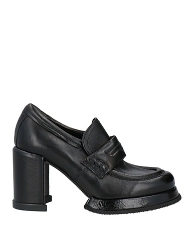 A.S.98 Loafers Black Leather