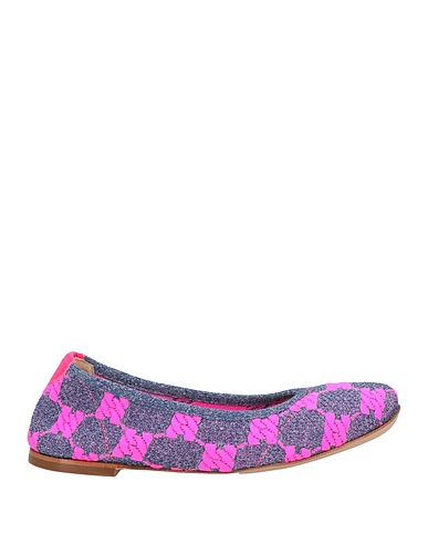 CASADEI Ballet flats Fuchsia Textile fibers