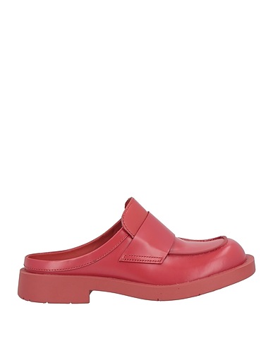 CAMPER LAB Mules and clogs Red Leather