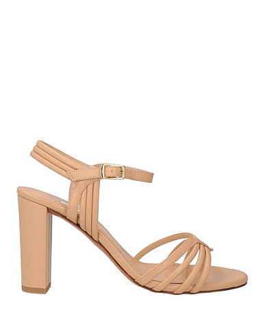 L'AMOUR by ALBANO Sandals Blush Textile fibers