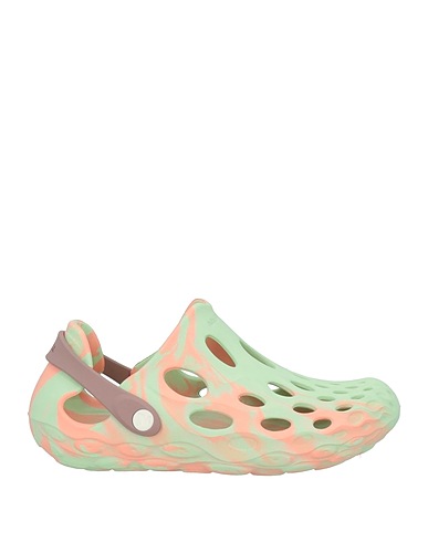 MERRELL Mule e zoccoli Verde chiaro Gomma