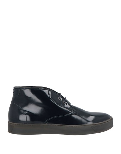 ALBERTO GUARDIANI Ankle boot Midnight blue Leather