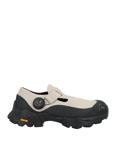 ROA Sneakers Light grey Leather, Rubber