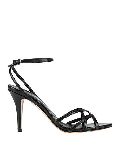 NCUB Sandals Black Leather
