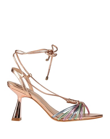 WERNER Sandals Rose gold Leather