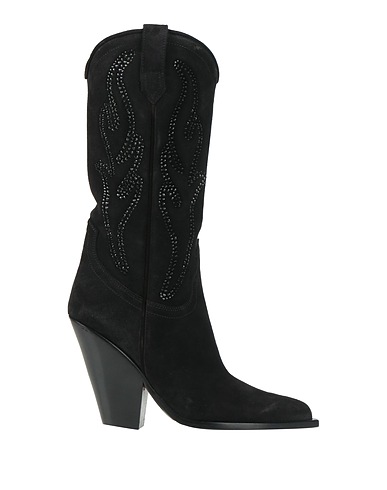 SONORA Stiefel Schwarz Leder