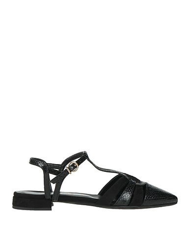 NILA & NILA Ballet flats Black Textile fibers