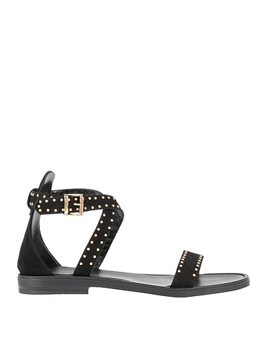 JARRETT Sandals Black Leather