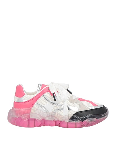 MOSCHINO Sneakers White Textile fibers