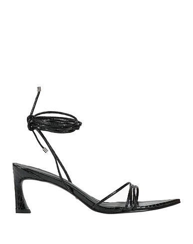 LANÇA PERFUME Sandalen Schwarz Gewebefasern