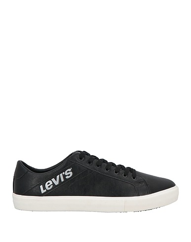 LEVI'S Sneakers Black Textile fibres