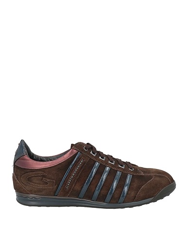 ALBERTO GUARDIANI Sneakers Testa di moro Pelle
