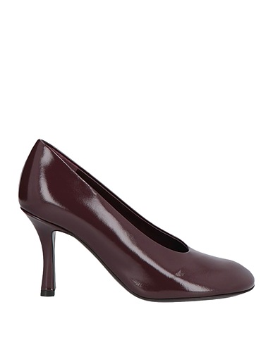 BURBERRY Court Burgundy Leather