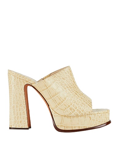 ALEXANDRE BIRMAN Sandals Ivory Leather