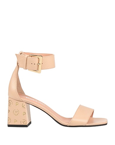 POLLINI Сандалии Бежевый Телячья кожа