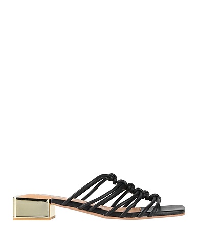 GIOSEPPO Sandals Black Leather
