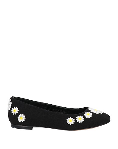 DOLCE&GABBANA Ballet flats Black 100% Wool
