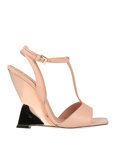 POLLINI Sandals Blush Leather
