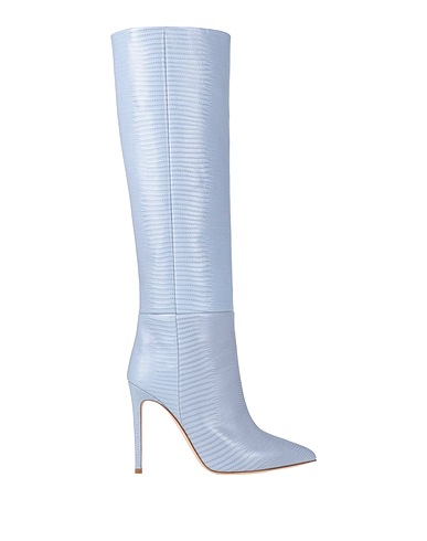 PARIS TEXAS Boots Sky blue Leather
