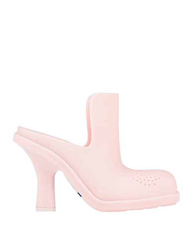 BURBERRY PRORSUM Mule e zoccoli Rosa chiaro Gomma