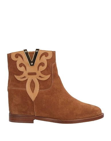 VIA ROMA 15 Ankle boot Camel Leather