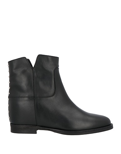VIA ROMA 15 Ankle boot Black Leather