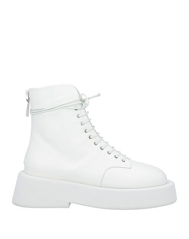 MARSÈLL Ankle boot White Calfskin