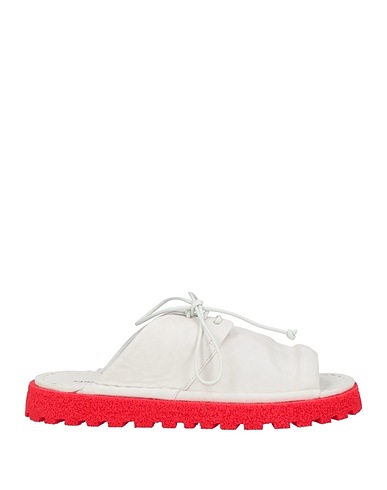 MARSÈLL Sandals White Leather