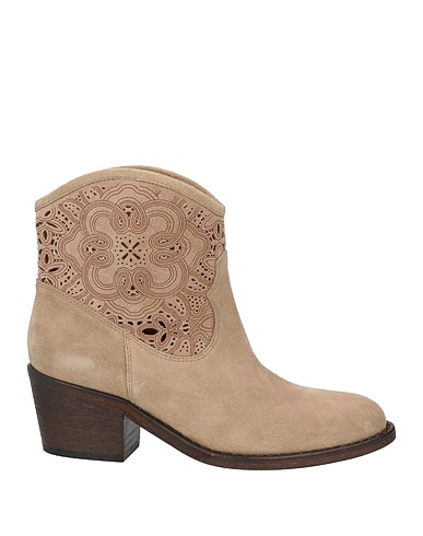 VIA ROMA 15 Ankle boot Khaki Leather