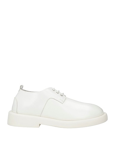 MARSÈLL Laced shoes White Calfskin