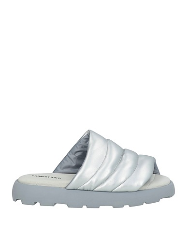 PIUMESTUDIO Sandales Argent Autres fibres