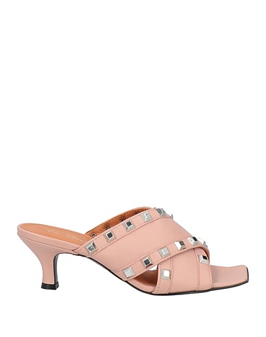 VIA ROMA 15 Sandals Light pink Leather