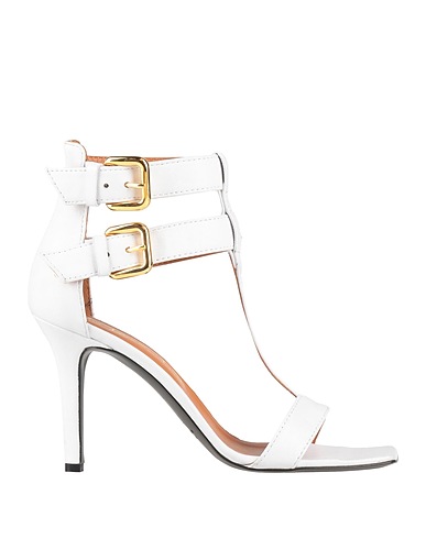 VIA ROMA 15 Sandals White Leather