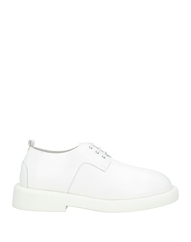 MARSÈLL Laced shoes White Calfskin
