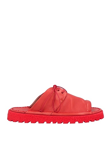 MARSÈLL Sandals Red Leather