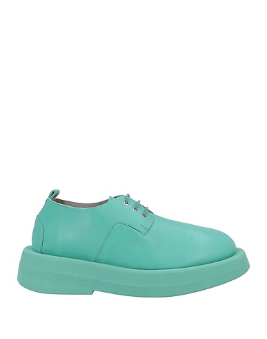 MARSÈLL Laced shoes Emerald green Calfskin