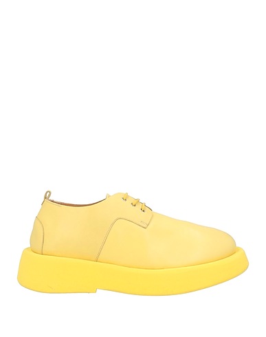 MARSÈLL Laced shoes Yellow Calfskin
