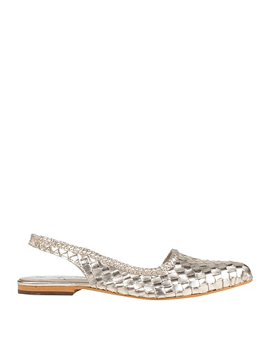 MNG COLLECTION Ballerine Platino Pelle