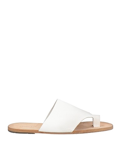MARSÈLL Flip flops BIANCO Leather