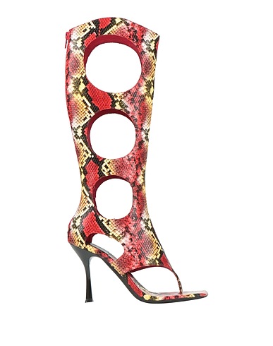 JEFFREY CAMPBELL Flip flops Red Textile fibres