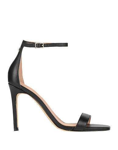 GUESS Sandals Black Leather