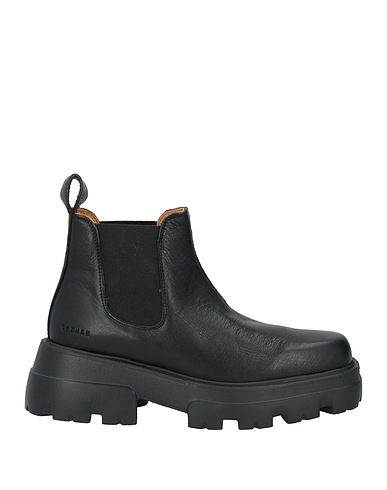 COPENHAGEN STUDIOS Stiefelette Schwarz Kalbsleder