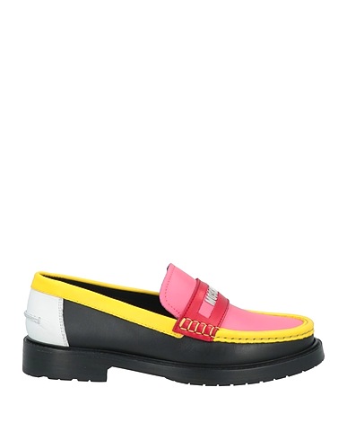 MOSCHINO Loafers Pink Leather