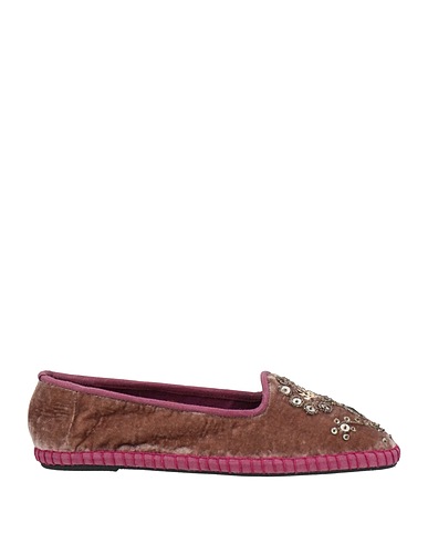 MALÌPARMI Loafers Taupe Textile fibers