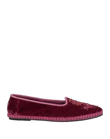 MALÌPARMI Loafers Plum Textile fibers