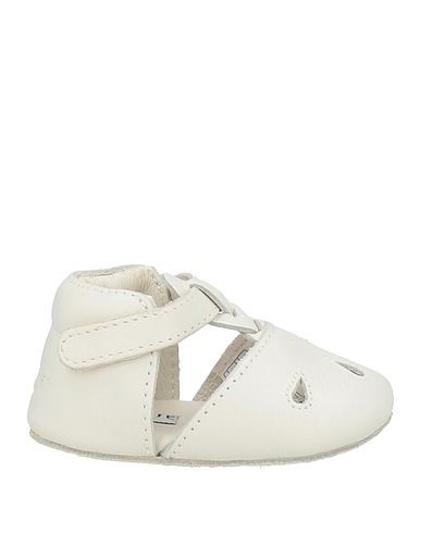 DONSJE Amsterdam Newborn shoes Ivory Leather