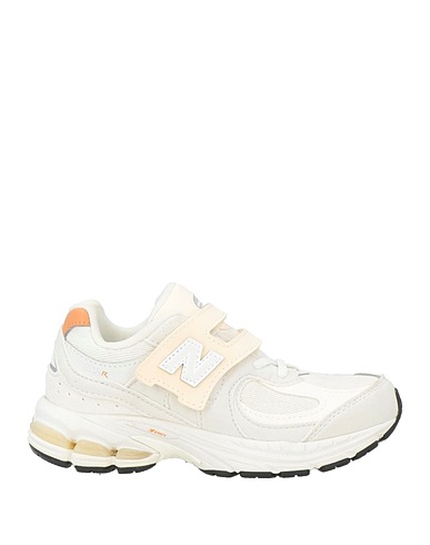 NEW BALANCE Sneakers Off white Pelle, Fibre tessili