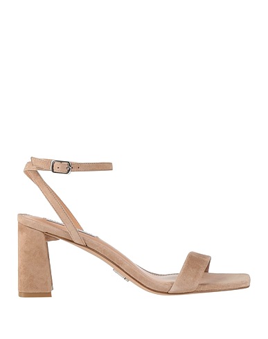 STEVE MADDEN Sandals Beige Leather