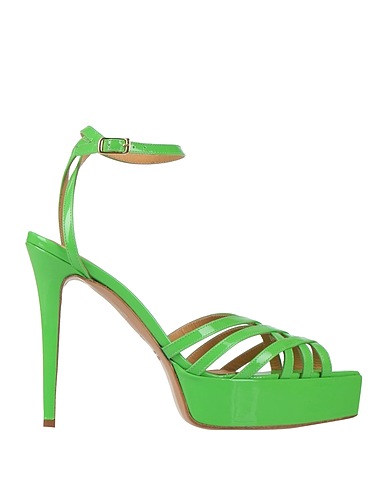 NINNI Sandals Green Leather