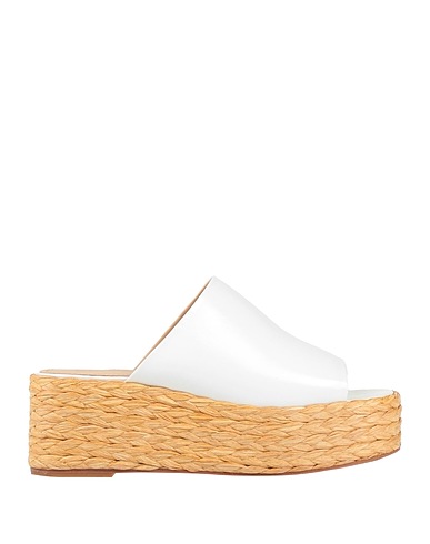 PALOMA BARCELÓ Espadrilles White Leather
